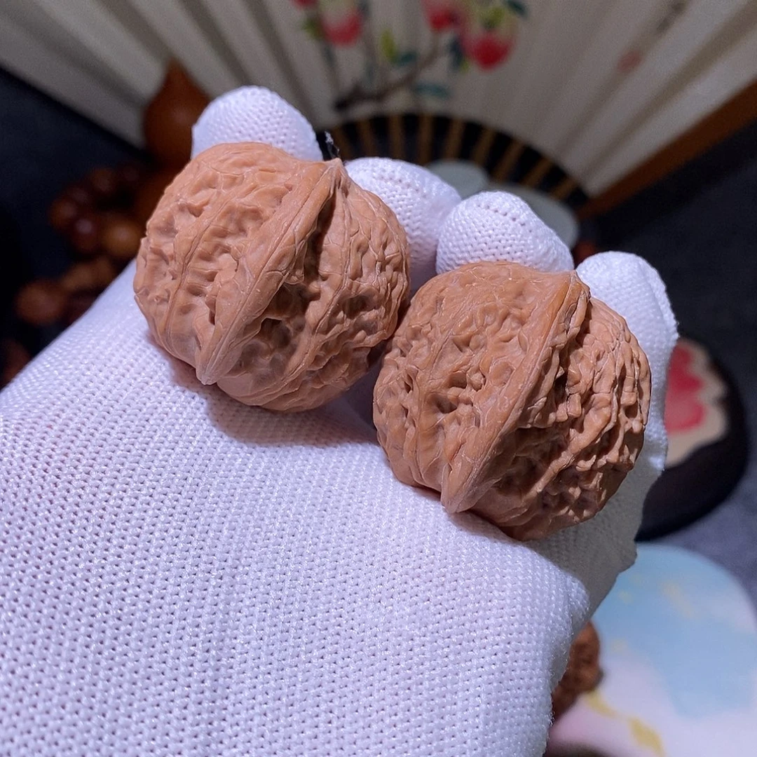 文玩核桃吊坠37山地石子磨盘