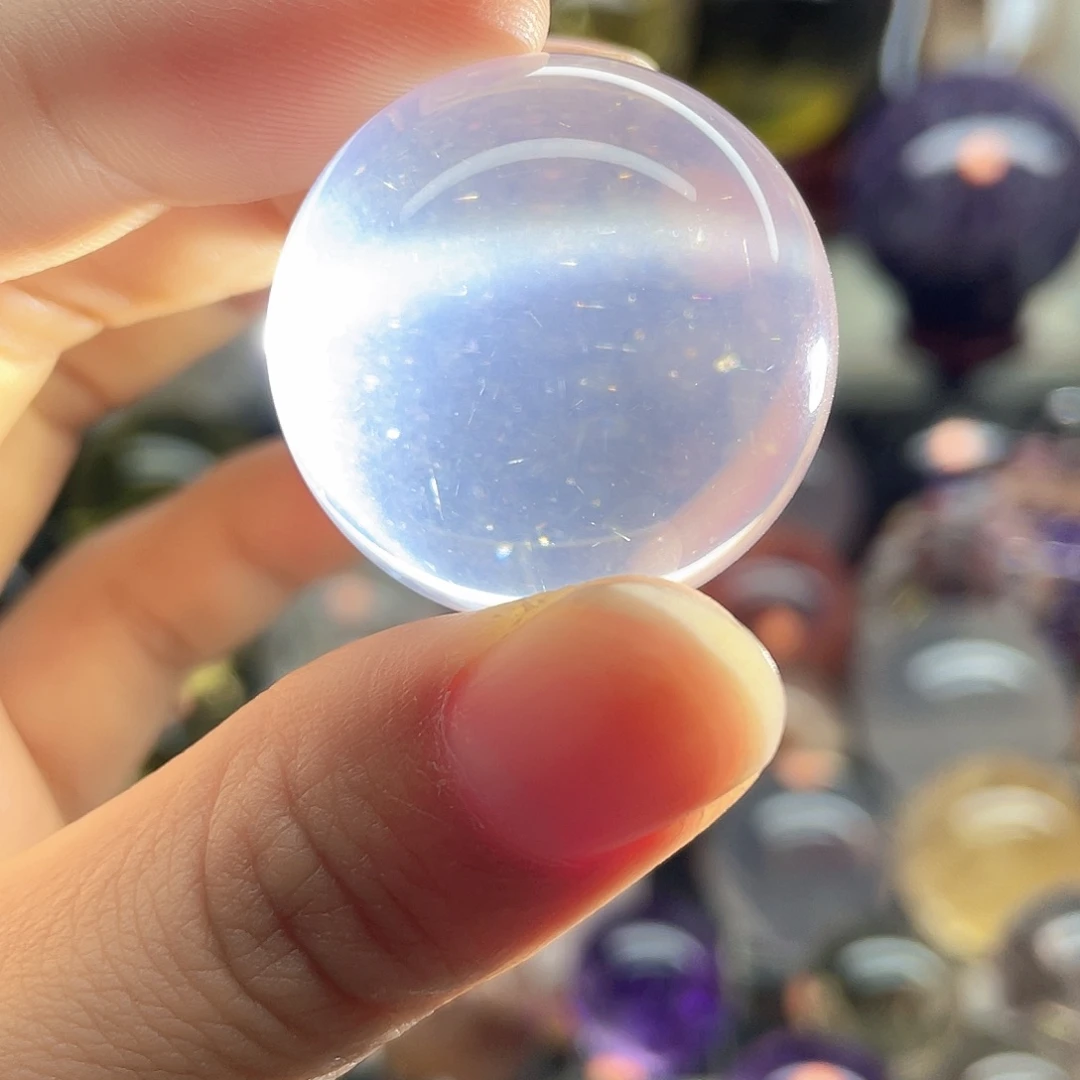 珠宝半成品未镶嵌水晶冰粉31彩针