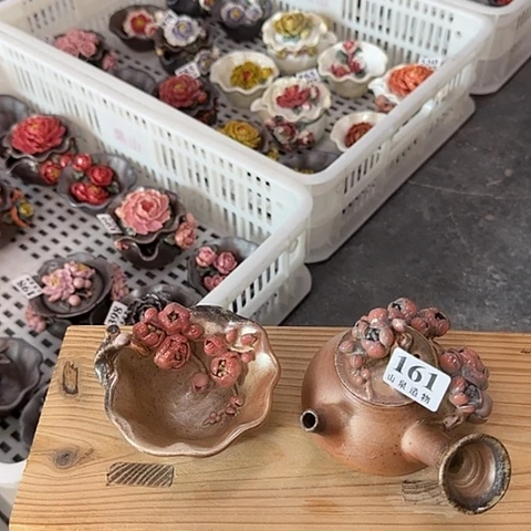 山泉造物手工制作柴烧161一套