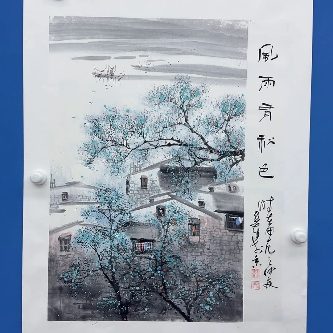 国画多次参加国内外重大