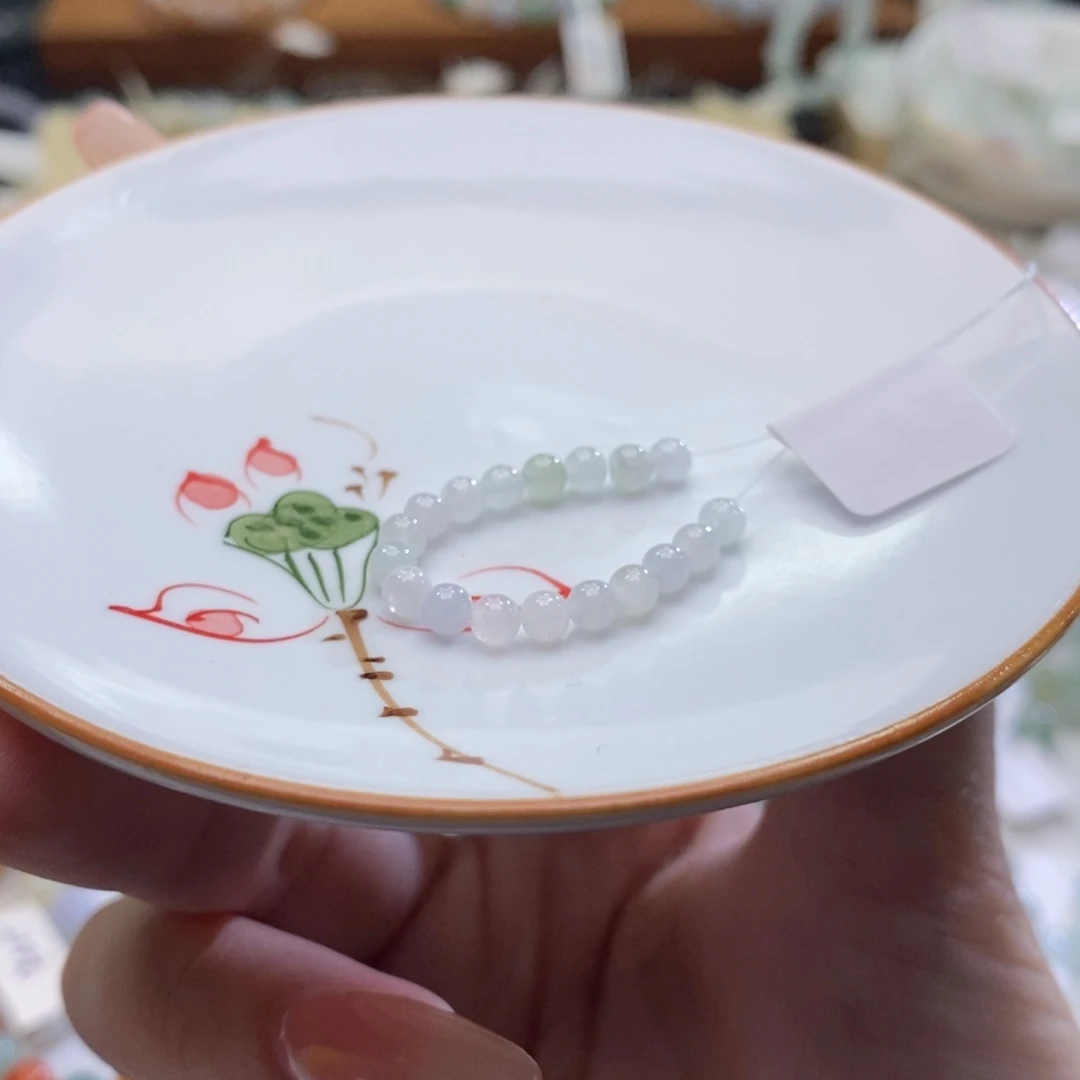 未镶嵌手链翡翠翡翠d405卡3.4