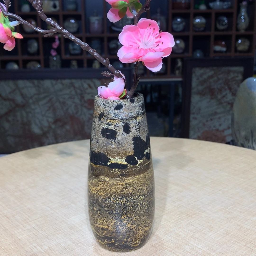 紫砂广西国画石摆件，收藏观赏