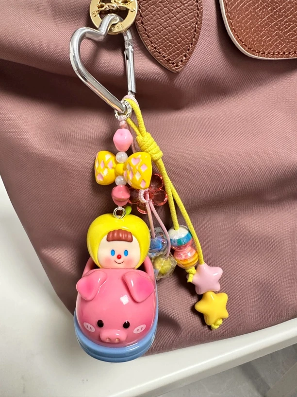 潮玩萌粒挂饰钥匙扣包挂手机链升级版