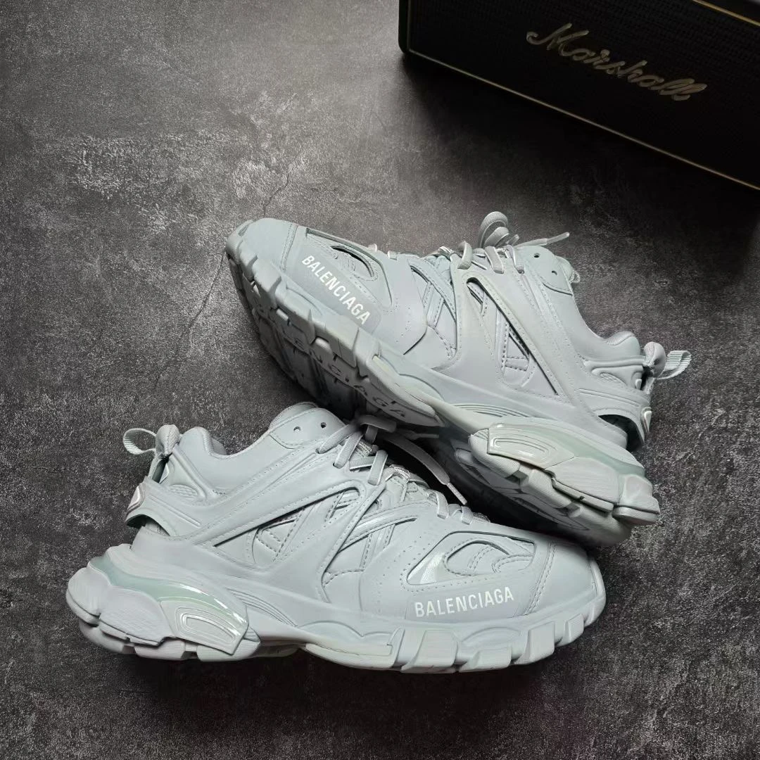 99新 Balenciaga/巴黎世家 36码 TRACK冰蓝 鞋