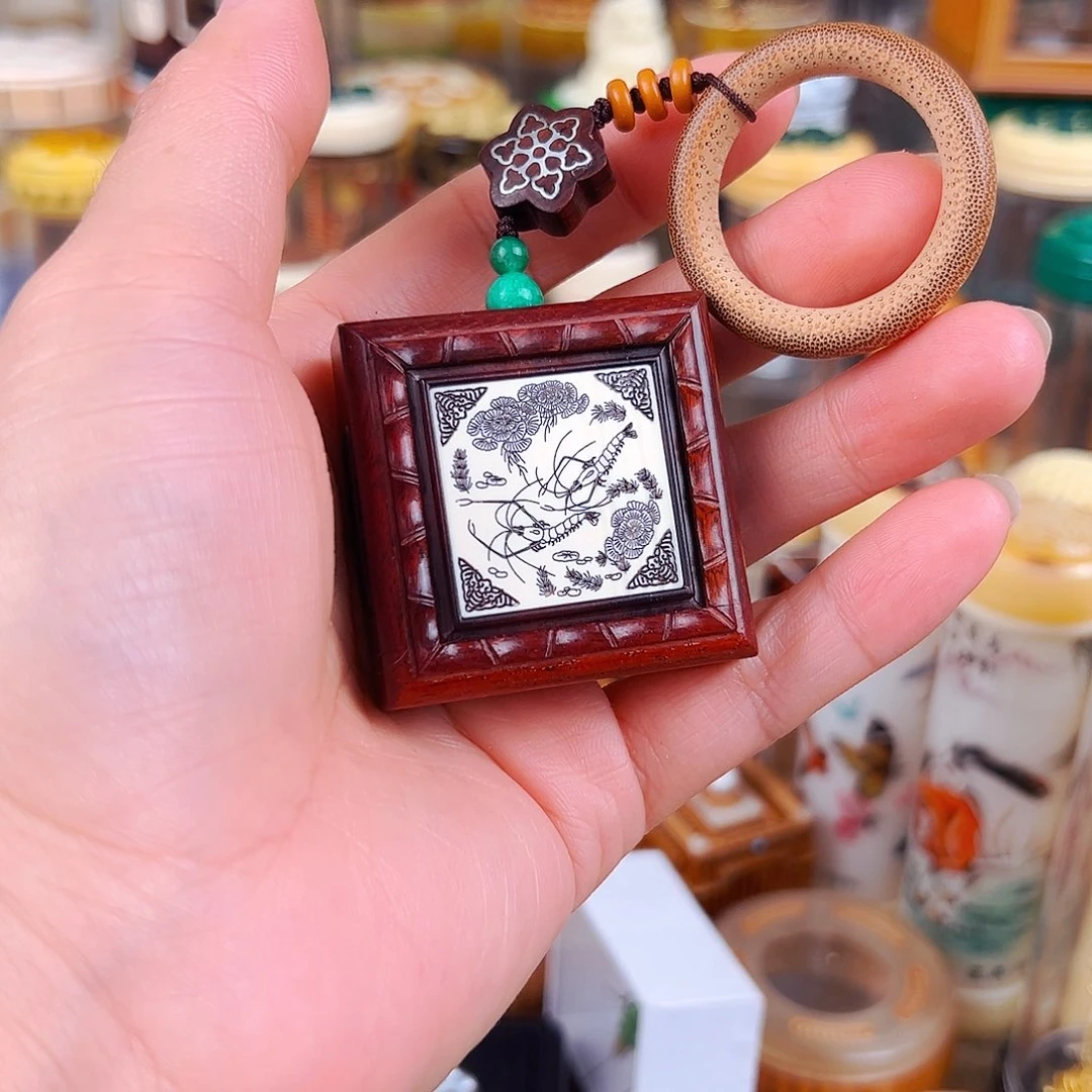 张圣林麻将块黄蛉盒一个