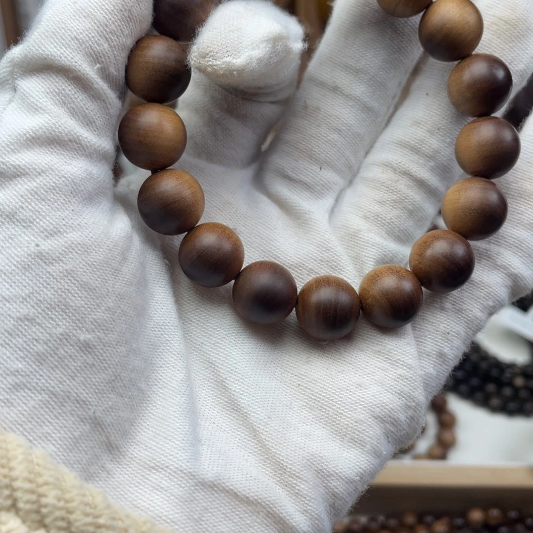 茶****檀香木手串/手链手串1.2沉水