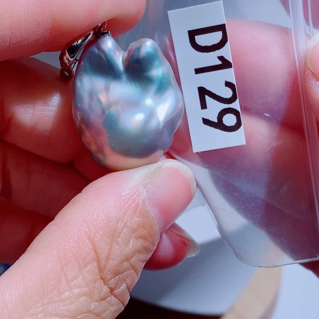 京***伶淡水珍珠银S925镶嵌其他