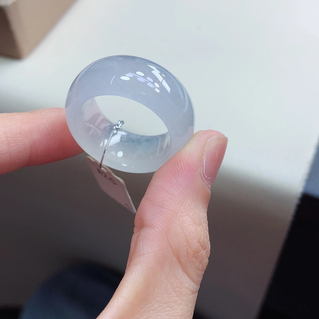 翡翠戒指未镶嵌23-24号