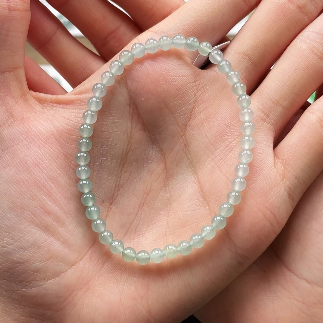 未镶嵌手串翡翠未镶嵌手链翡翠卡4.5