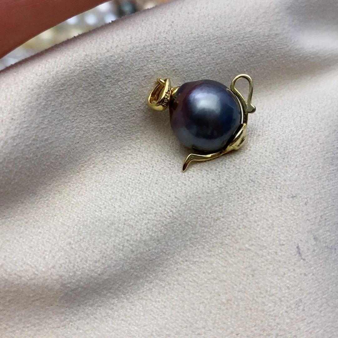 【闪购商品】海水珍珠银S925镶嵌颈饰