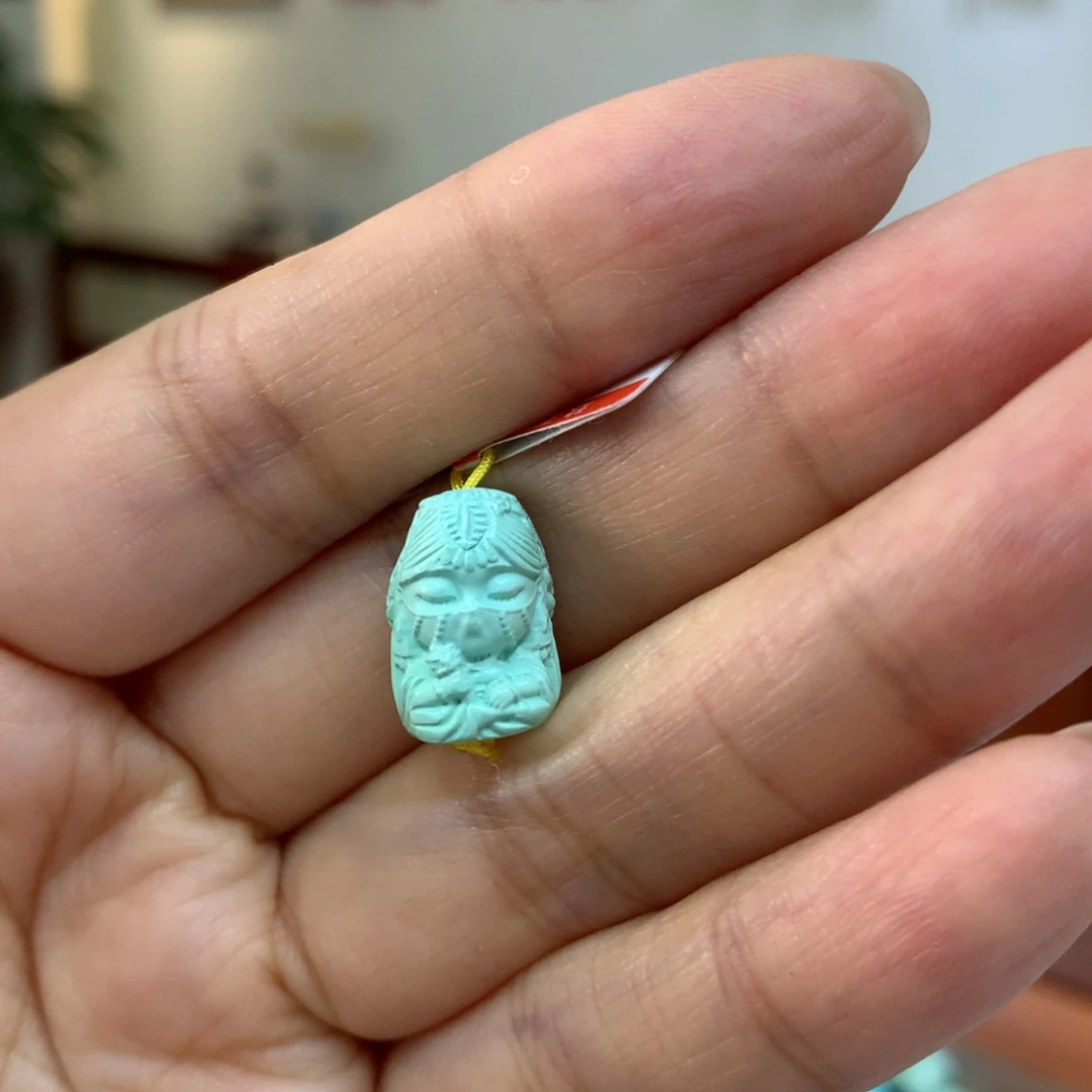 绿松石未镶嵌配饰