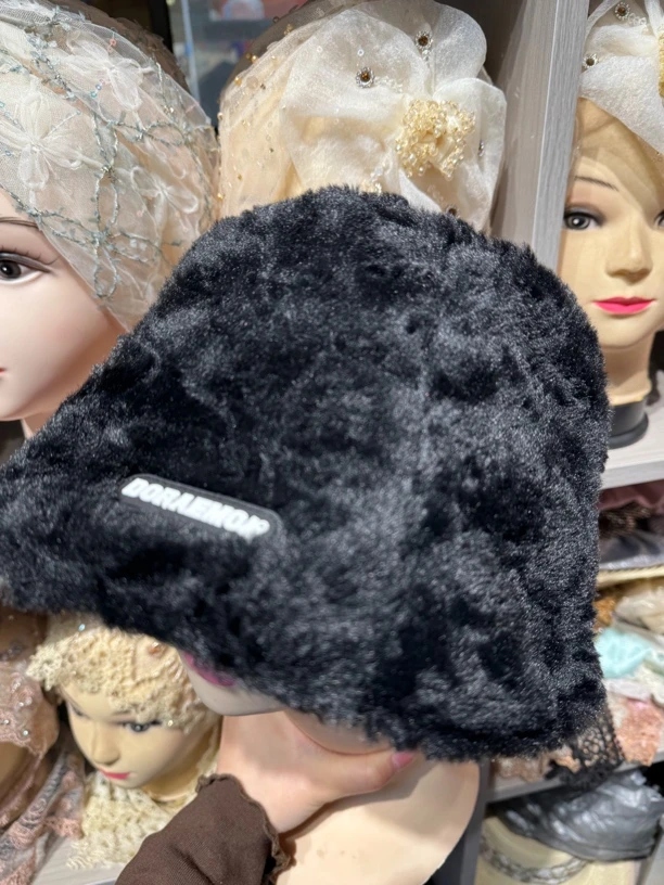 女士冬天款渔夫帽