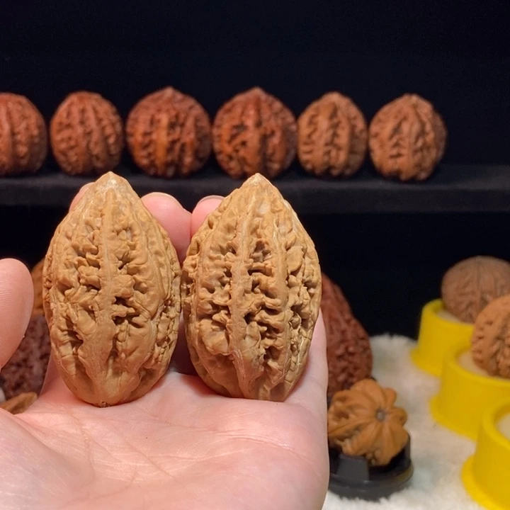 康***康把件文玩核桃金梭子