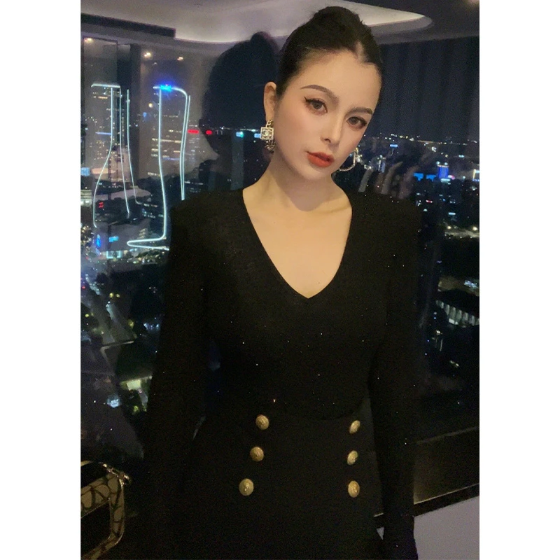 显瘦气质烫钻长袖T恤TX26564