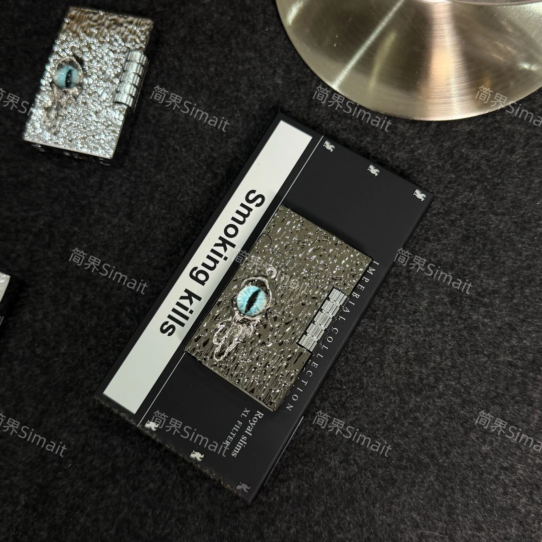 【简界原创手作】送男女友高颜值充气打火机明火砂轮创意生日礼物