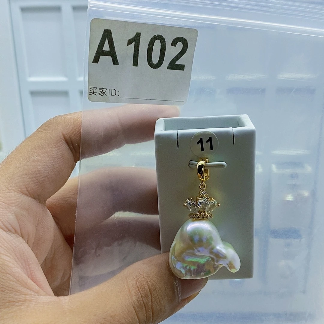颈饰合金淡水珍珠