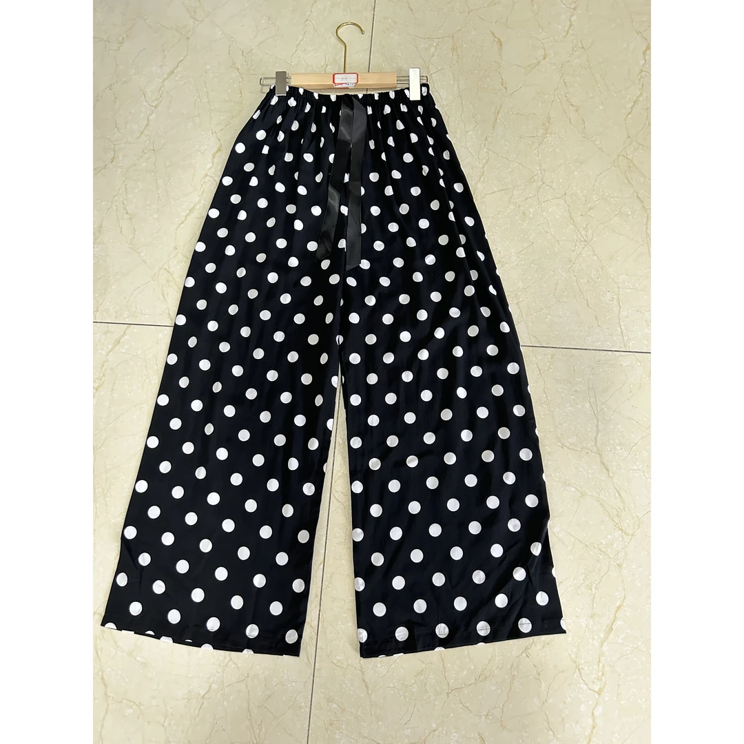 夏季防蚊阔腿家居裤休闲裤H0166