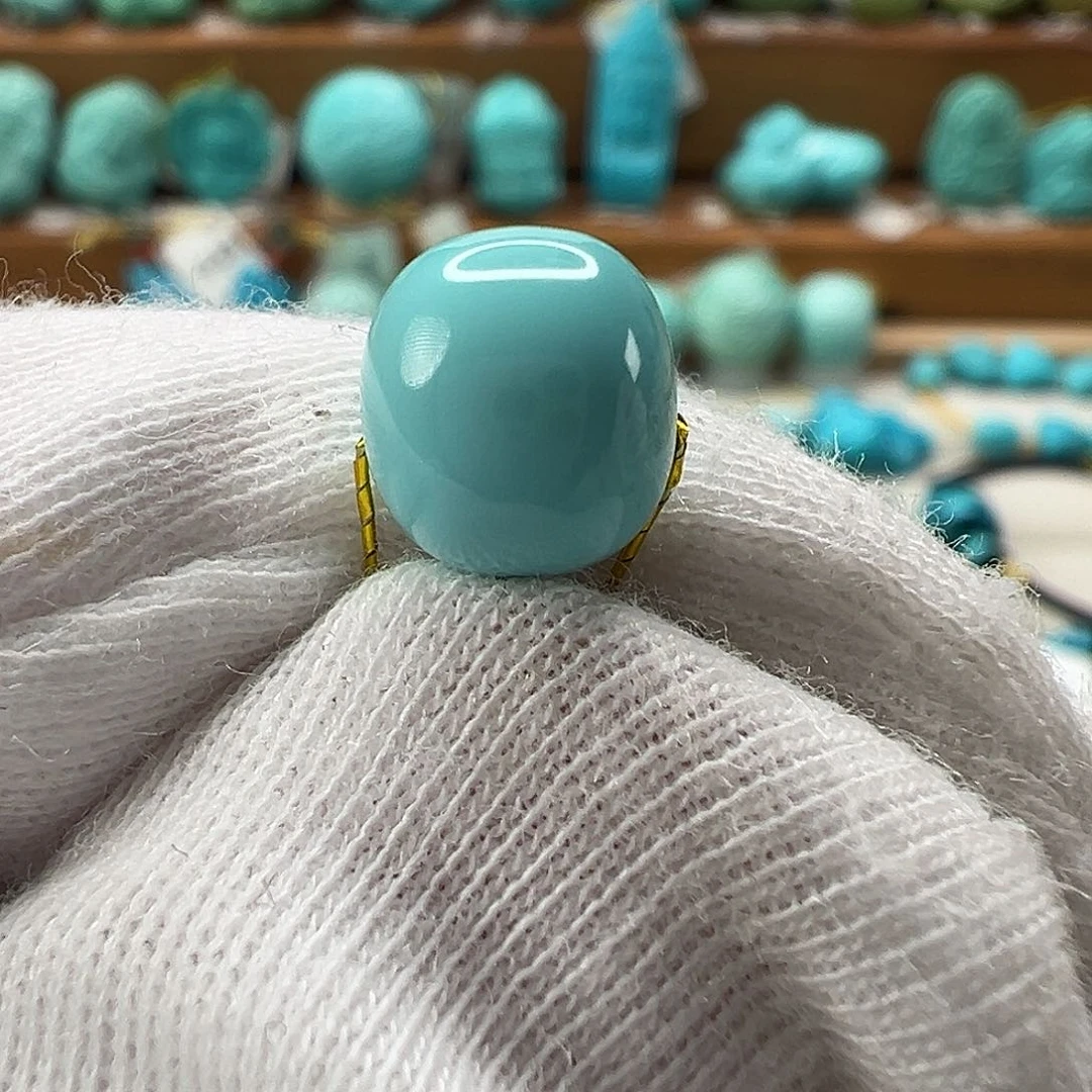 绿松石老型珠未镶嵌