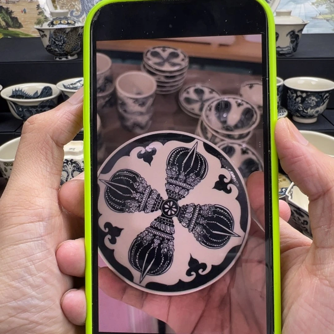 G***O杯子杂宝金刚杵 杯垫 感谢哥哥