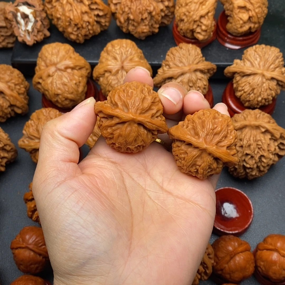 文玩核桃把件39宫灯