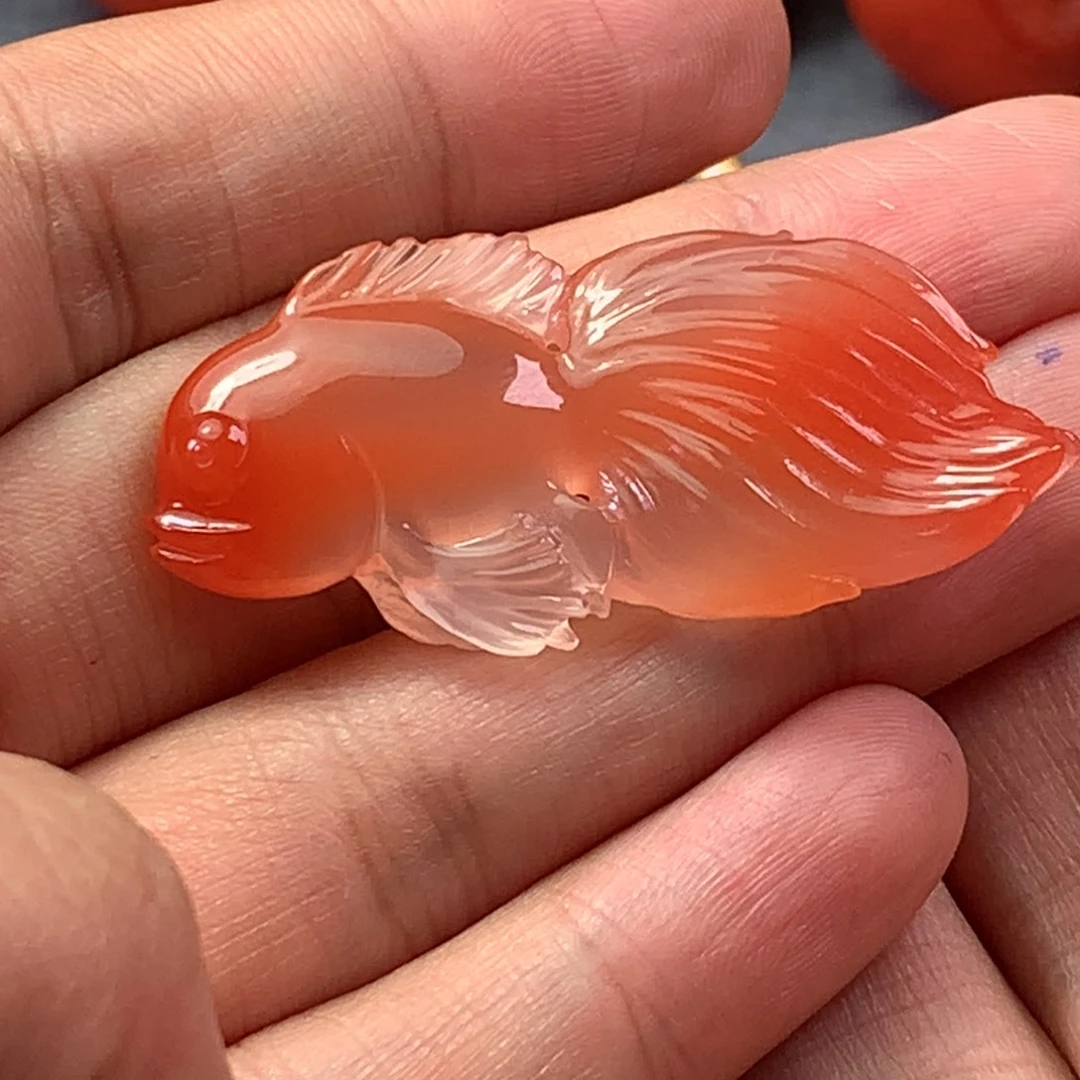 南红玛瑙南红未镶嵌大*猫
