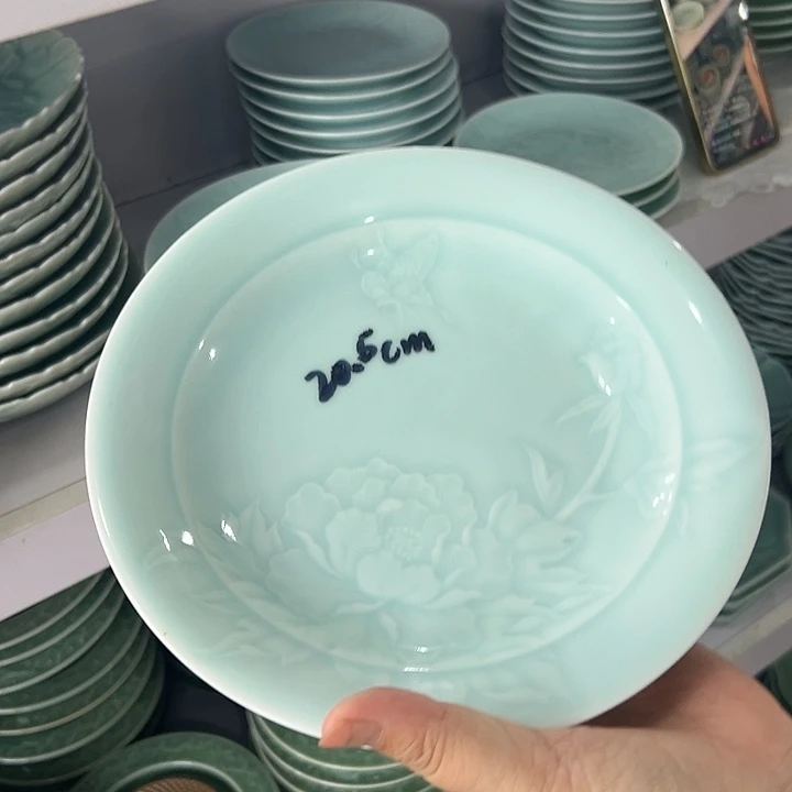 龙泉云间青瓷小米茶器