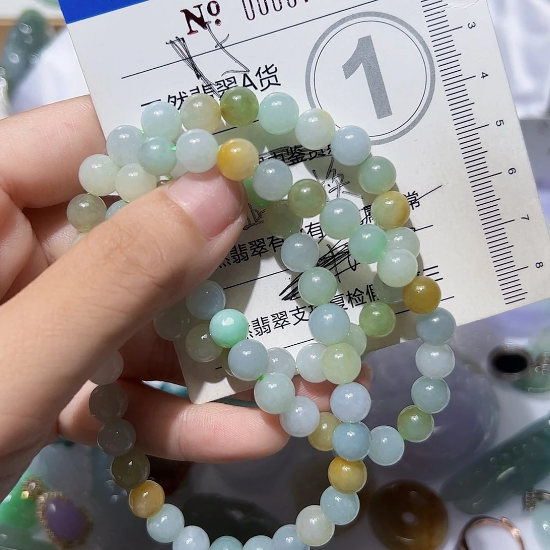 翡翠未镶嵌颈饰天然A货翡翠