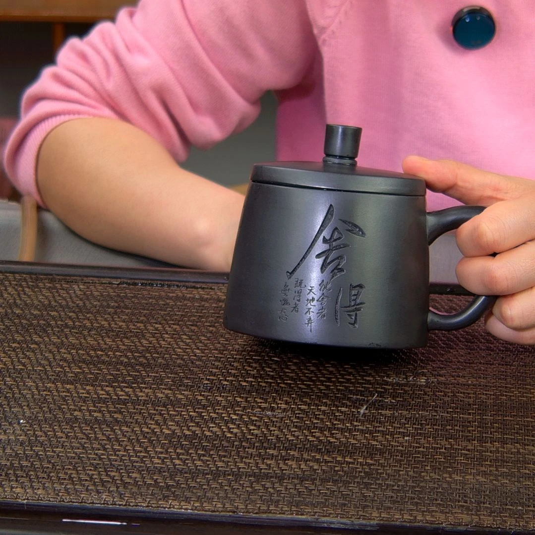【闪购商品】茶杯紫砂高货放漏