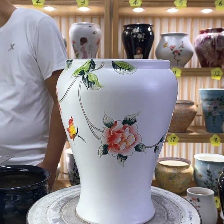 罐景德镇手工高温陶瓷