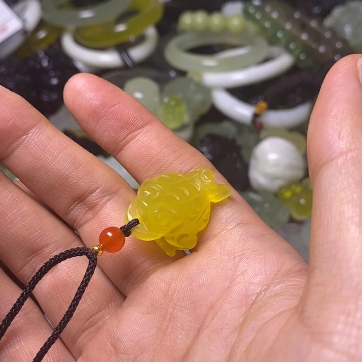 岫玉天然岫玉挂件未镶嵌