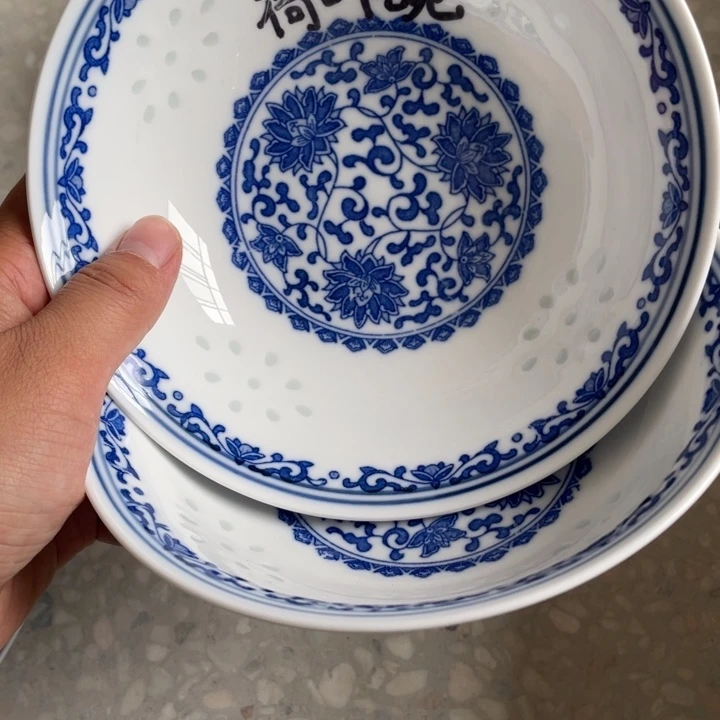 碗景德镇高温细白瓷餐具