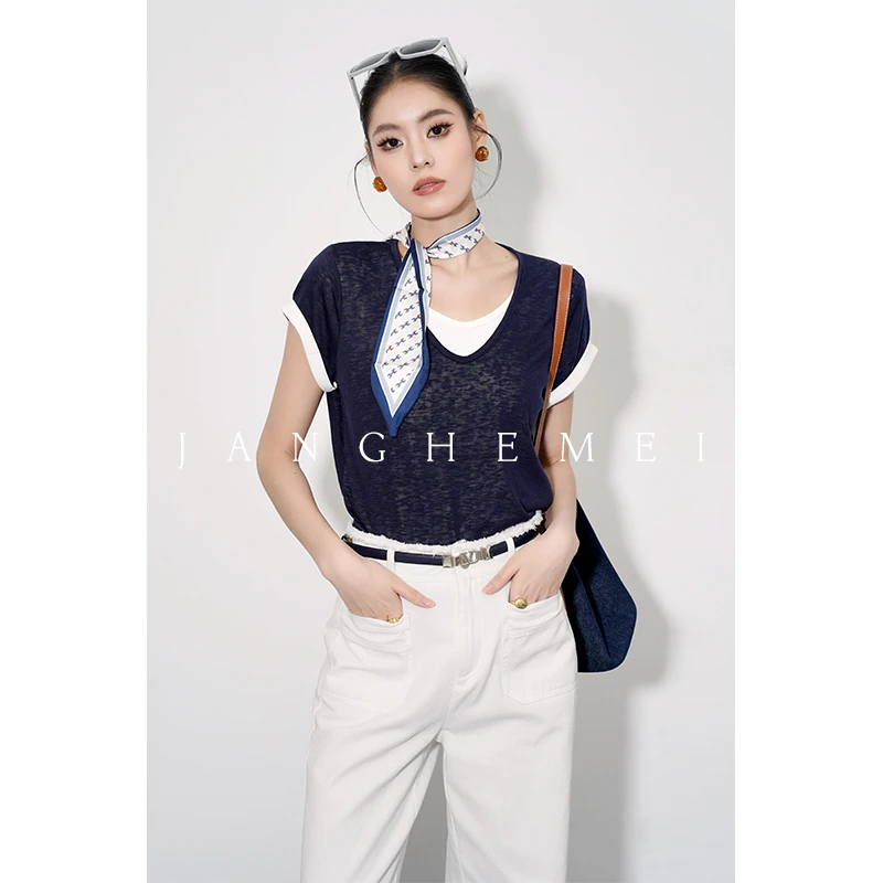 JANGHEMEIT恤T33531M52微瑕福利价-介意勿拍