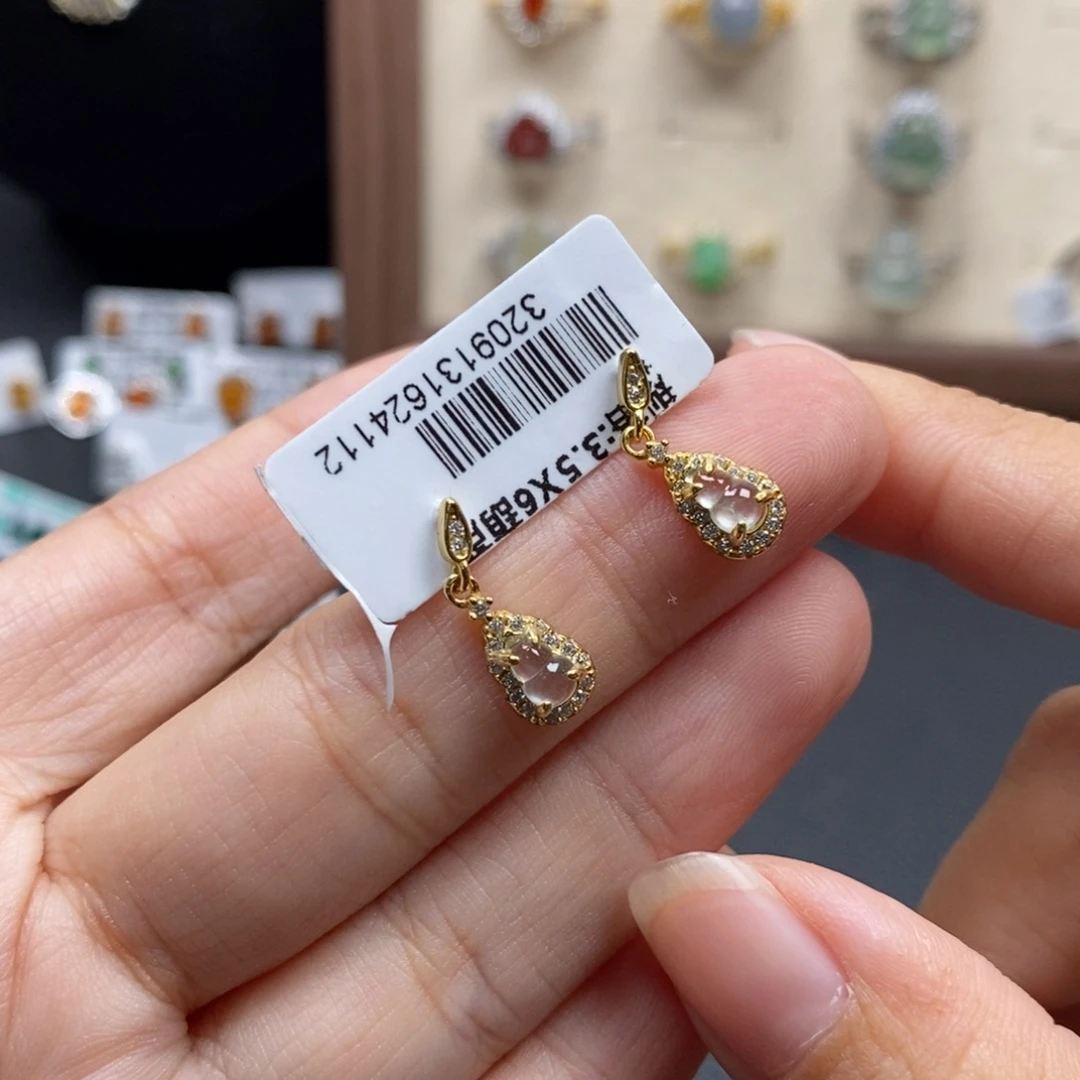 翡翠银S925镶嵌戒指