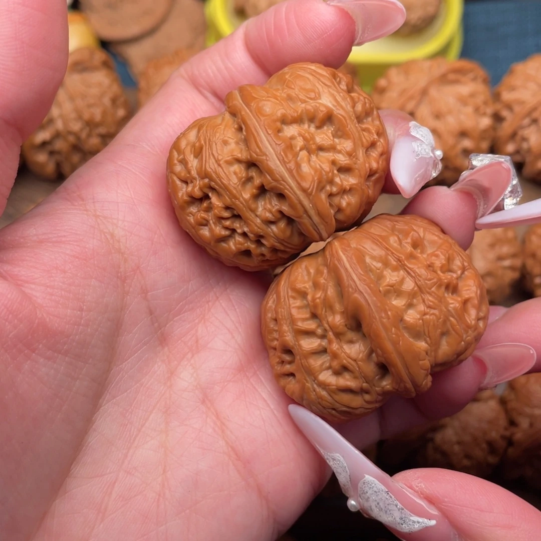 把件文玩核桃全品毕业平谷翘肩平谷元宝41，大克重无克差