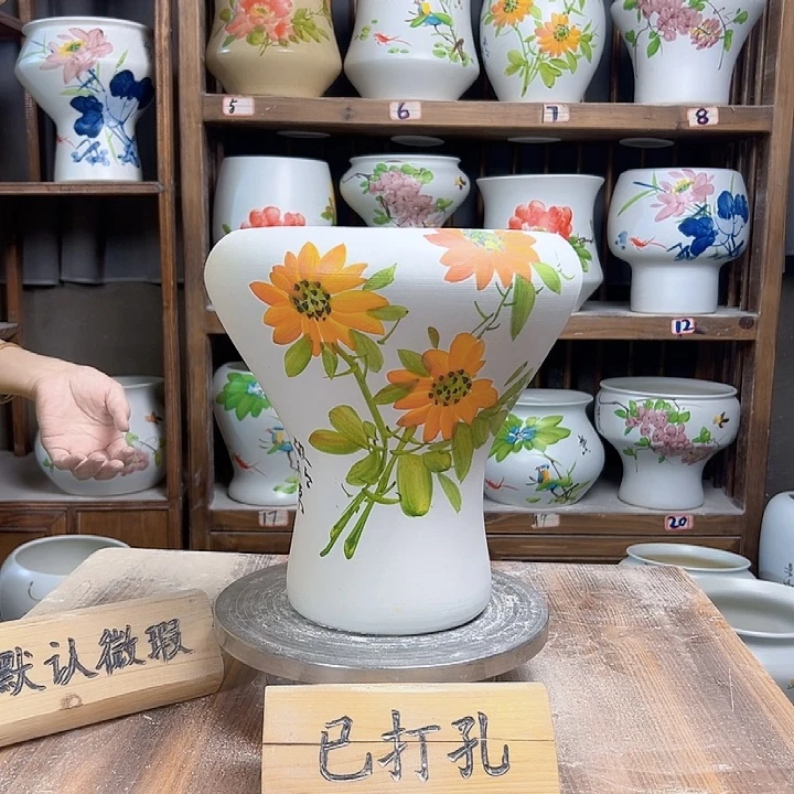 摆件火窝向日葵新款新款陶瓷
