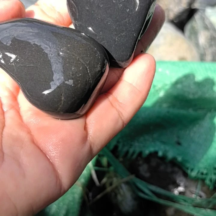 良***音有机玻璃藏玉药王石原石手把件2件