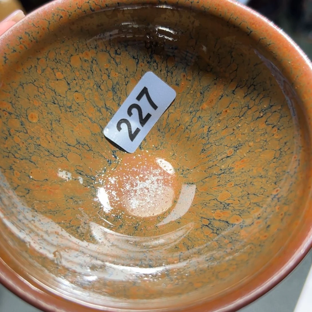 茶盏全手工原矿原釉建盏