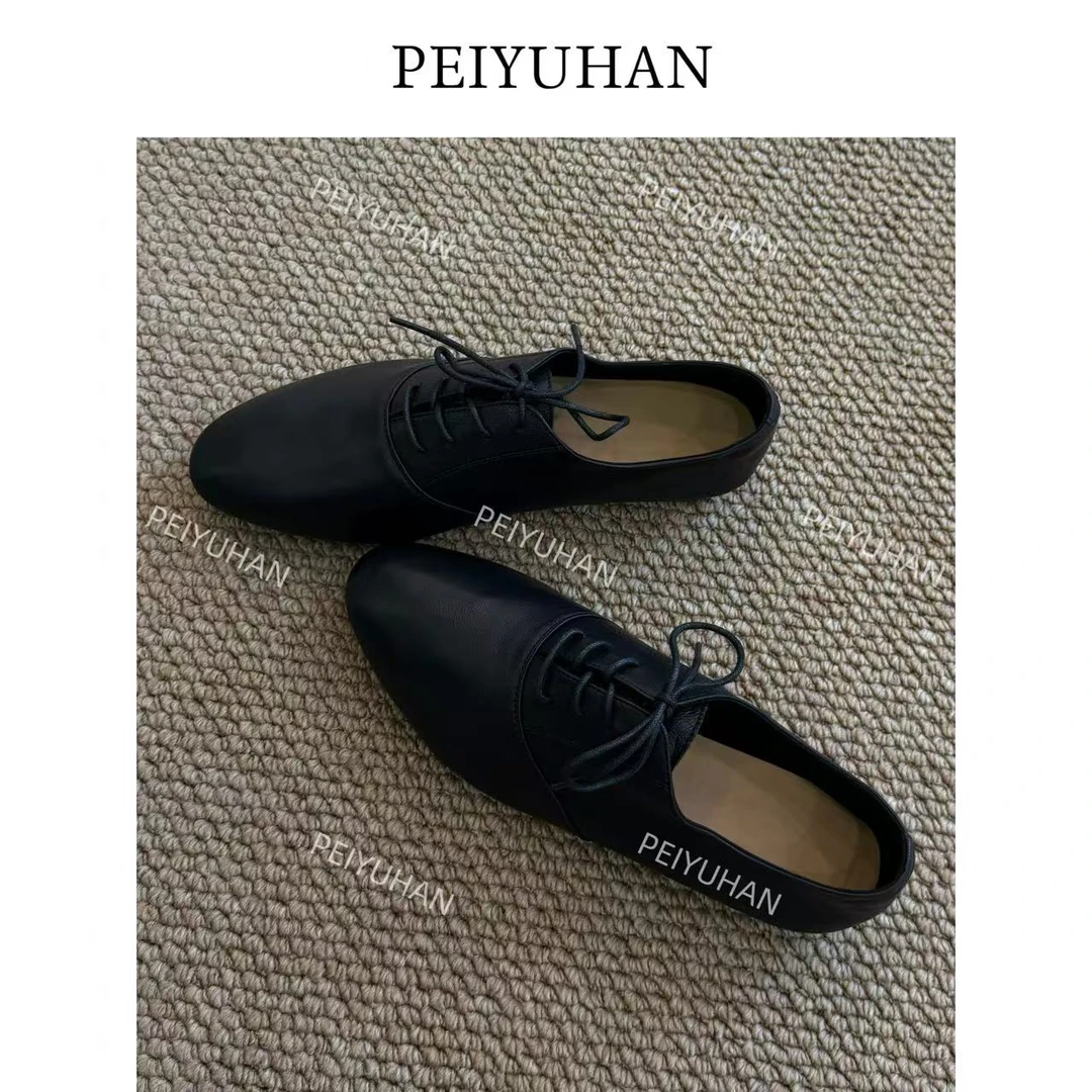 PEIERNA佩佩PC 【羊皮鞋】单鞋 W3617 6126017时尚黑色真皮