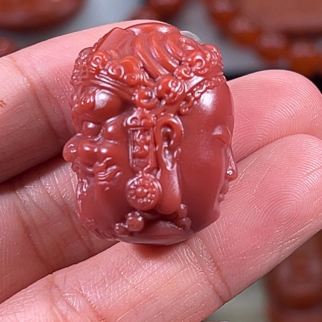 石英岩玉未镶嵌扎基拉姆27.6*21.5mm