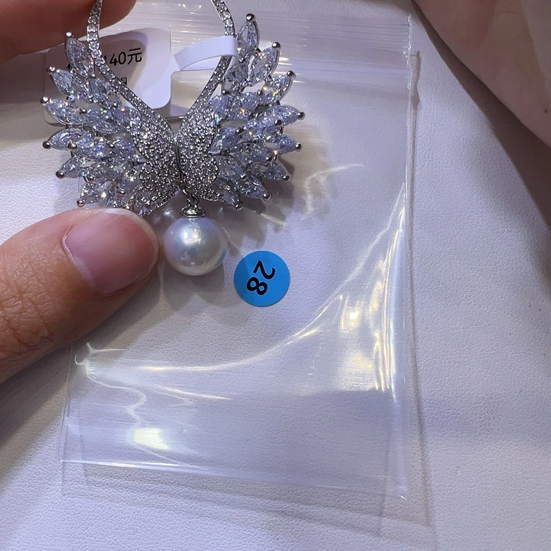 淡水珍珠耳饰银S925镶嵌