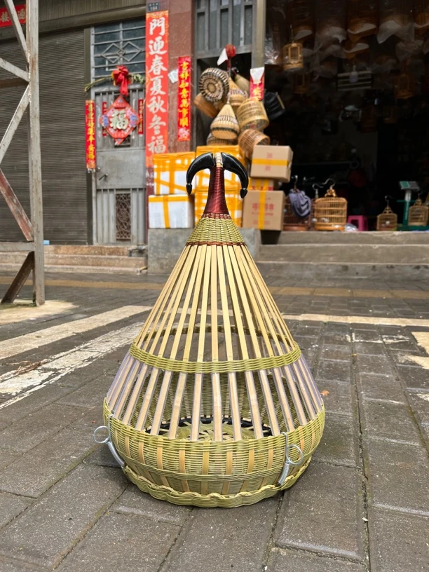 鸪笼 鸪达达笼一个 直径30~34大尺寸宠物鸟笼 笼子搭配好弹簧发货