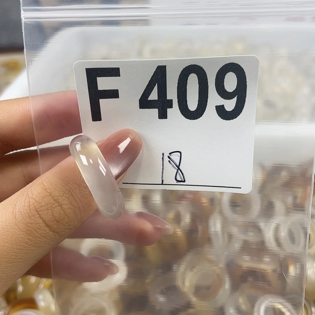 玛瑙/玉髓戒指合金409