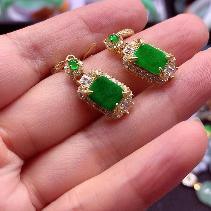 颈饰银S925镶嵌翡翠翡翠