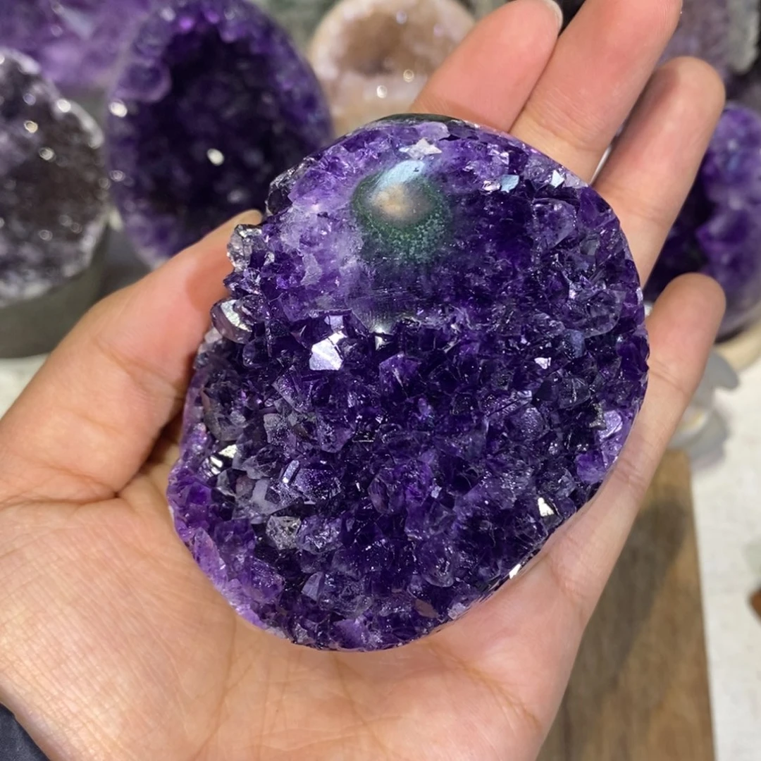 大型摆件（非配饰）紫晶未镶嵌