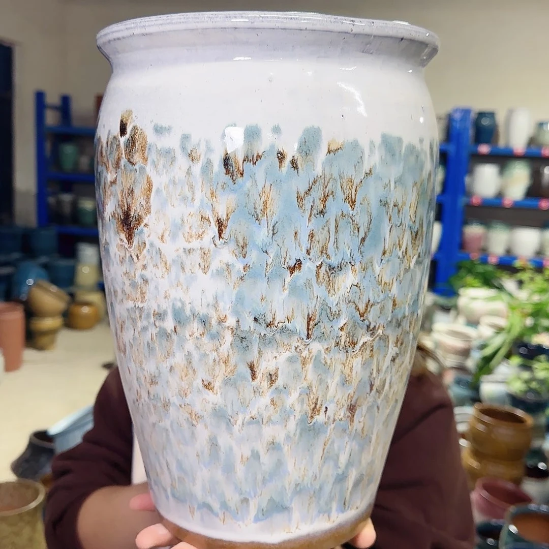 紫砂花盆高30口20