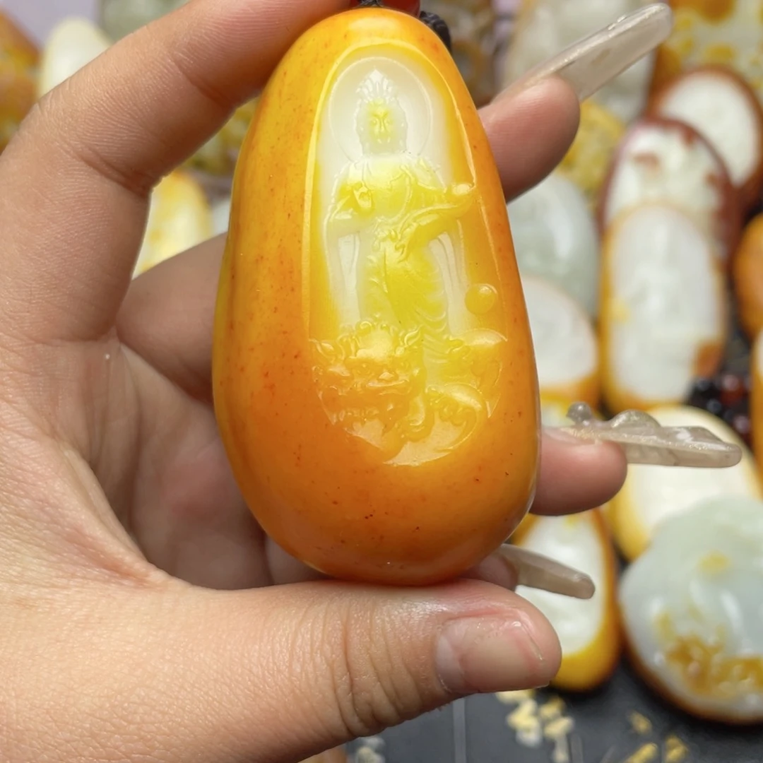 和田玉挂件未镶嵌