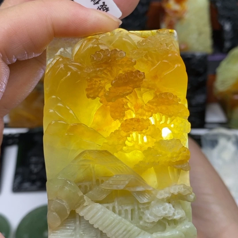 【闪购商品】蛇纹石玉未镶嵌颈饰