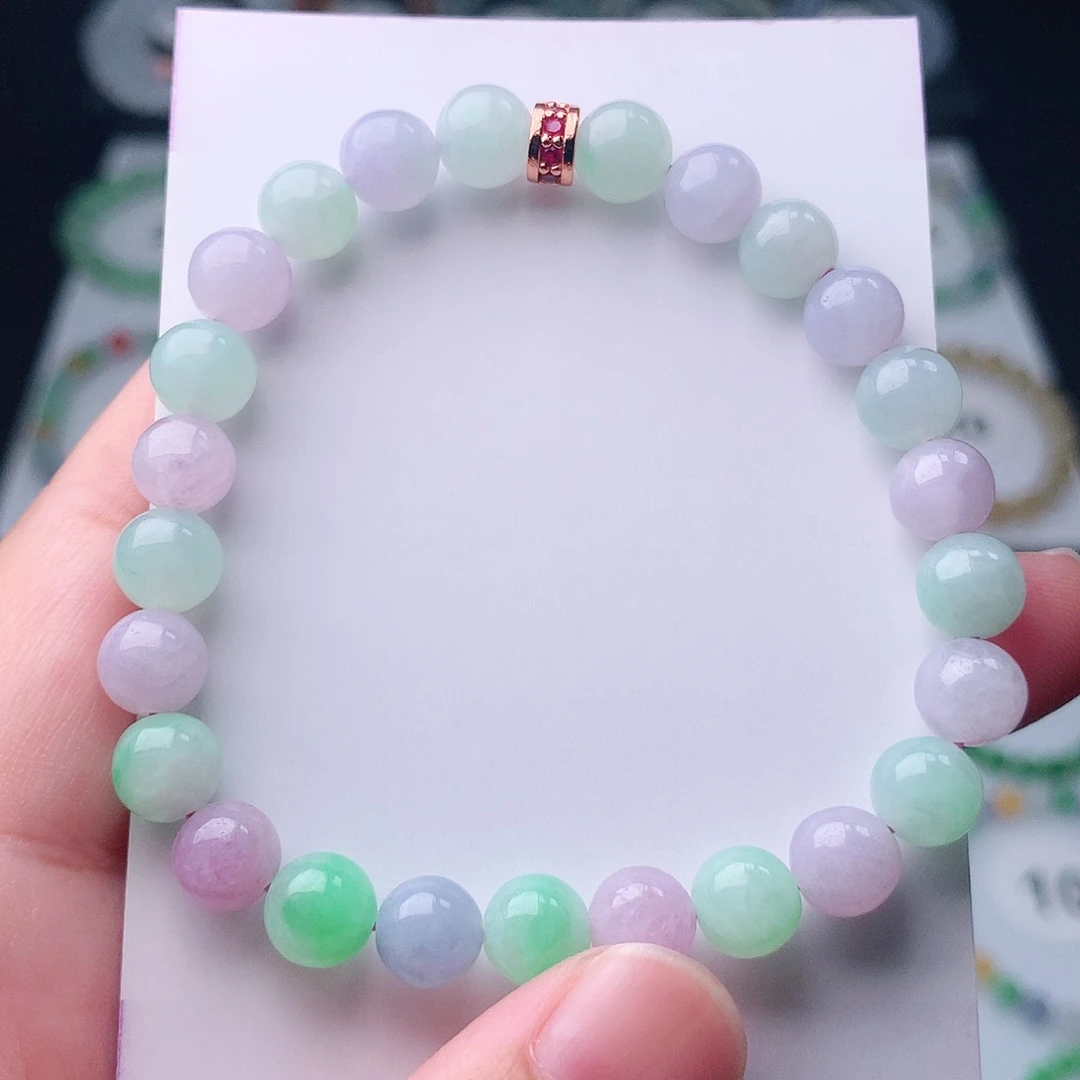 未镶嵌手串翡翠翡翠