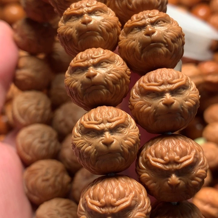 【闪购商品】猴头核桃手串爱****儿悟空