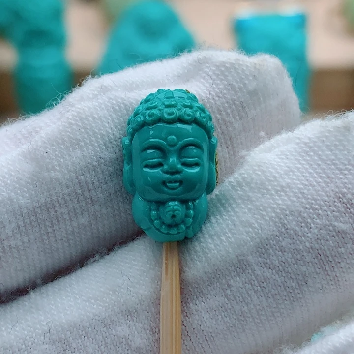 绿松石未镶嵌配饰